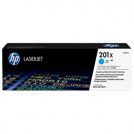 TONER HP 201X (CF401X) CYAN PARA HP M277 / M252