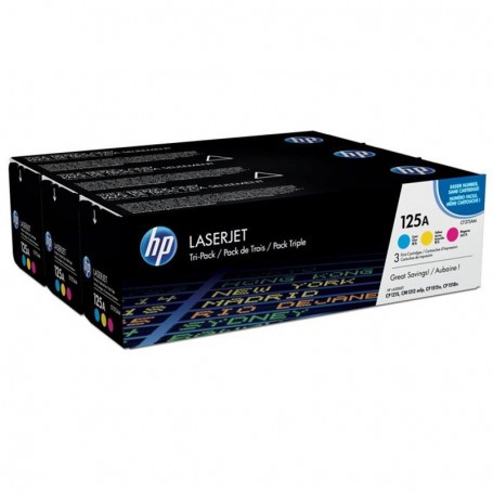 TONER HP CB541A / CB542A / CB543A (125A) TRIPACK CMY