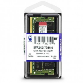 16GB MEMORIA SODIMM DDR-4 2400 KVR24S17D8/16 KINGSTON