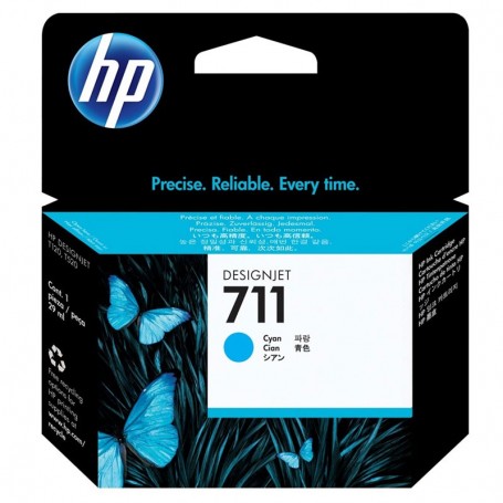 HP 711 CYAN - CARTUCHO DE TINTA ORIGINAL (29 ML)  - CZ130A