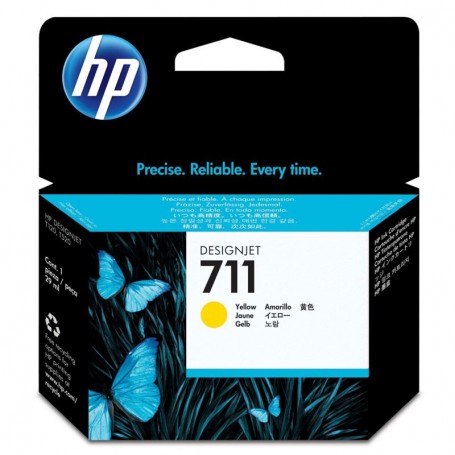 HP 711 AMARILLO - CARTUCHO DE TINTA ORIGINAL (29 ML)  - CZ132A
