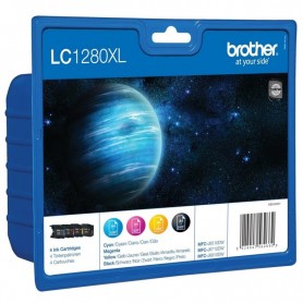 CARTUCHO BROTHER LC-1280XL PACK B/C/M/Y