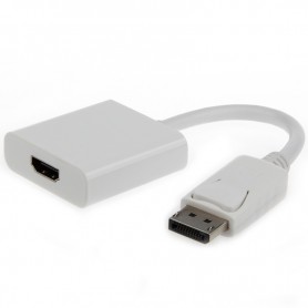 CABLEXPERT CABLE DISPLAYPORT A HDMI A-DPM-HDMIF-002-W BLANCO 10CM