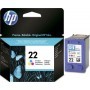 HP 22 COLOR - CARTUCHO DE TINTA ORIGINAL (5 ML) - C9352A