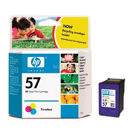 HP 57 COLOR - CARTUCHO DE TINTA ORIGINAL (17 ML) - C657GE