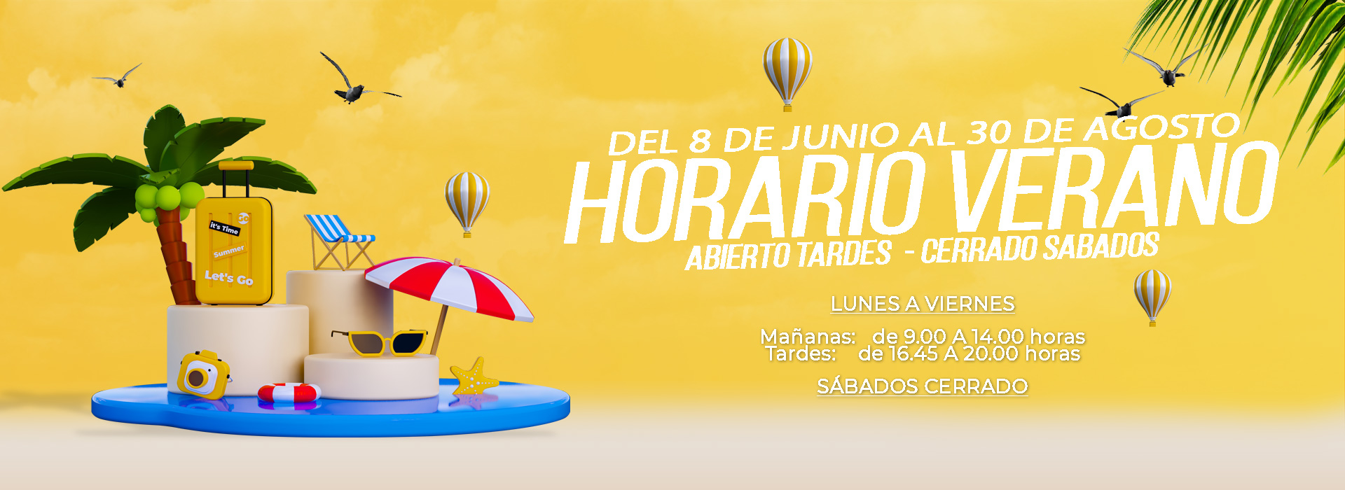 HORARIO DE VERANO