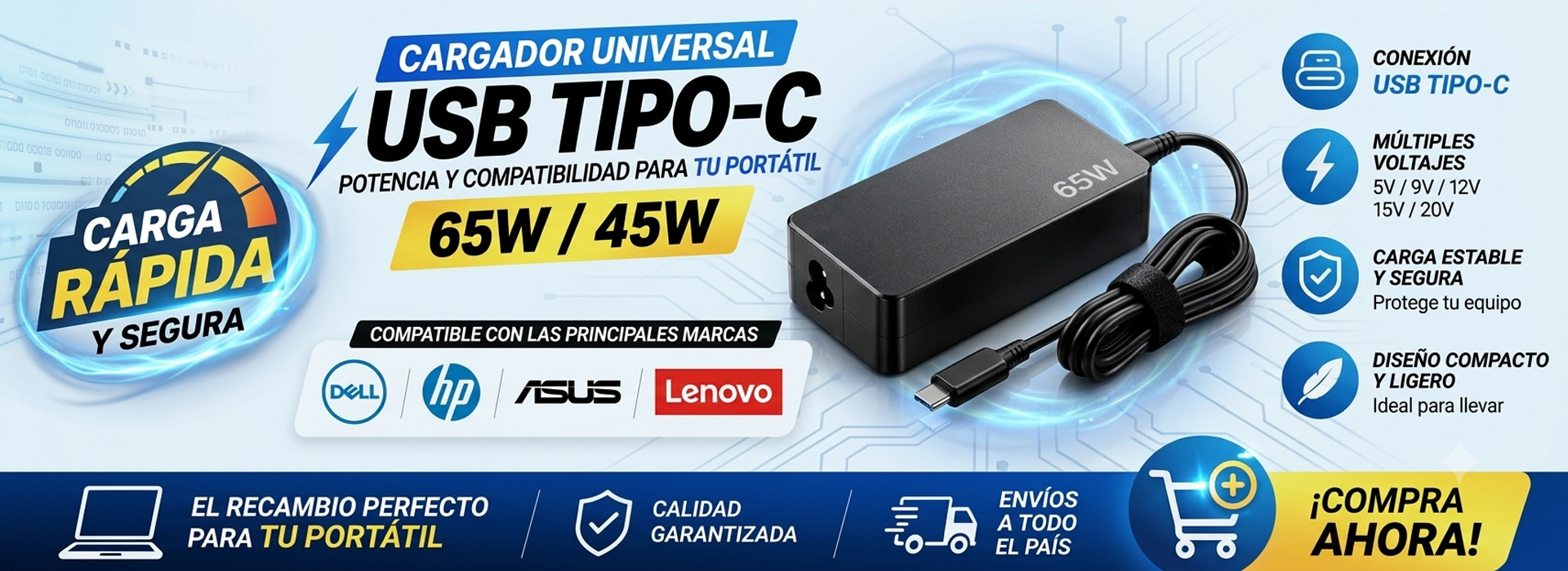 Cargadores USB-C